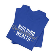 Load image into Gallery viewer, Building Generational Wealth '24 - Unisex Tee - Professional Hoodrat