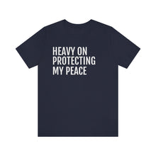Load image into Gallery viewer, Protecting my Peace - Unisex Jersey Short Sleeve Tee - Professional Hoodrat