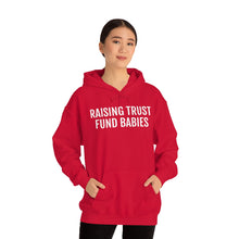 Load image into Gallery viewer, Raising Trust Fund Babies - Unisex Heavy Blend™ Hooded Sweatshirt - Professional Hoodrat