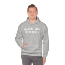 Load image into Gallery viewer, Raising Trust Fund Babies - Unisex Heavy Blend™ Hooded Sweatshirt - Professional Hoodrat