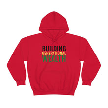 Load image into Gallery viewer, Building Generational Wealth (BHM Edition) - Unisex Heavy Blend™ Hooded Sweatshirt - Professional Hoodrat