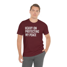 Load image into Gallery viewer, Protecting my Peace - Unisex Jersey Short Sleeve Tee - Professional Hoodrat
