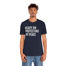 Load image into Gallery viewer, Protecting my Peace - Unisex Jersey Short Sleeve Tee - Professional Hoodrat
