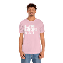 Load image into Gallery viewer, Protecting my Peace - Unisex Jersey Short Sleeve Tee - Professional Hoodrat