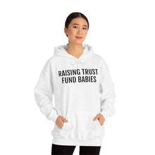 Load image into Gallery viewer, Raising Trust Fund Babies - Unisex Heavy Blend™ Hooded Sweatshirt - Professional Hoodrat