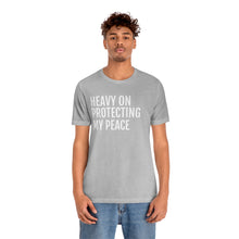 Load image into Gallery viewer, Protecting my Peace - Unisex Jersey Short Sleeve Tee - Professional Hoodrat