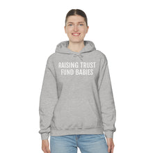 Load image into Gallery viewer, Raising Trust Fund Babies - Unisex Heavy Blend™ Hooded Sweatshirt - Professional Hoodrat