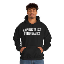 Load image into Gallery viewer, Raising Trust Fund Babies - Unisex Heavy Blend™ Hooded Sweatshirt - Professional Hoodrat