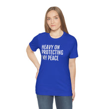 Load image into Gallery viewer, Protecting my Peace - Unisex Jersey Short Sleeve Tee - Professional Hoodrat