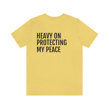 Load image into Gallery viewer, Protecting my Peace - Unisex Jersey Short Sleeve Tee - Professional Hoodrat