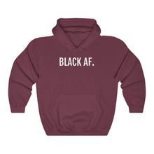Load image into Gallery viewer, Black AF - Unisex Heavy Blend™ Hooded Sweatshirt - Professional Hoodrat