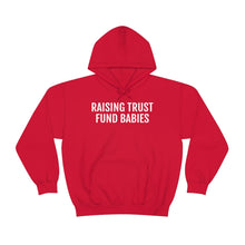 Load image into Gallery viewer, Raising Trust Fund Babies - Unisex Heavy Blend™ Hooded Sweatshirt - Professional Hoodrat