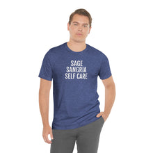 Load image into Gallery viewer, Sage, Sangria, Self Care - Unisex Jersey Short Sleeve Tee - Professional Hoodrat