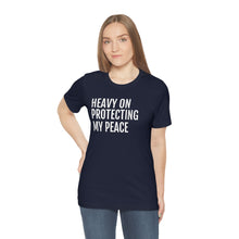 Load image into Gallery viewer, Protecting my Peace - Unisex Jersey Short Sleeve Tee - Professional Hoodrat