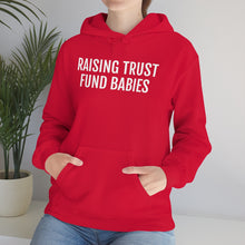 Load image into Gallery viewer, Raising Trust Fund Babies - Unisex Heavy Blend™ Hooded Sweatshirt - Professional Hoodrat