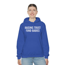 Load image into Gallery viewer, Raising Trust Fund Babies - Unisex Heavy Blend™ Hooded Sweatshirt - Professional Hoodrat