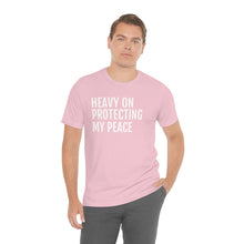 Load image into Gallery viewer, Protecting my Peace - Unisex Jersey Short Sleeve Tee - Professional Hoodrat