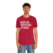 Load image into Gallery viewer, Protecting my Peace - Unisex Jersey Short Sleeve Tee - Professional Hoodrat