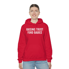 Load image into Gallery viewer, Raising Trust Fund Babies - Unisex Heavy Blend™ Hooded Sweatshirt - Professional Hoodrat