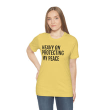 Load image into Gallery viewer, Protecting my Peace - Unisex Jersey Short Sleeve Tee - Professional Hoodrat