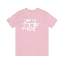Load image into Gallery viewer, Protecting my Peace - Unisex Jersey Short Sleeve Tee - Professional Hoodrat