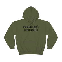 Load image into Gallery viewer, Raising Trust Fund Babies - Unisex Heavy Blend™ Hooded Sweatshirt - Professional Hoodrat