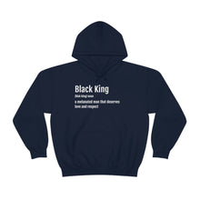 Load image into Gallery viewer, Black King - Unisex Heavy Blend™ Hooded Sweatshirt - Professional Hoodrat