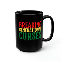 Load image into Gallery viewer, Breaking Generational Curses (BHM Edition) Black Mug, 15oz - Professional Hoodrat