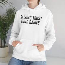 Load image into Gallery viewer, Raising Trust Fund Babies - Unisex Heavy Blend™ Hooded Sweatshirt - Professional Hoodrat