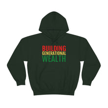 Load image into Gallery viewer, Building Generational Wealth (BHM Edition) - Unisex Heavy Blend™ Hooded Sweatshirt - Professional Hoodrat