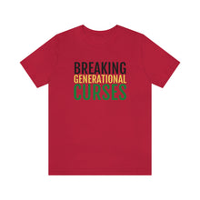 Load image into Gallery viewer, Breaking Generational Curses (BHM Edition) - Unisex Jersey Short Sleeve Tee - Professional Hoodrat