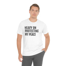 Load image into Gallery viewer, Protecting my Peace - Unisex Jersey Short Sleeve Tee - Professional Hoodrat