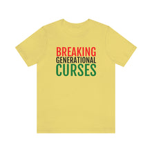 Load image into Gallery viewer, Breaking Generational Curses (BHM Edition) - Unisex Jersey Short Sleeve Tee - Professional Hoodrat
