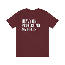 Load image into Gallery viewer, Protecting my Peace - Unisex Jersey Short Sleeve Tee - Professional Hoodrat
