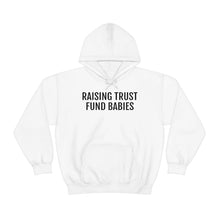 Load image into Gallery viewer, Raising Trust Fund Babies - Unisex Heavy Blend™ Hooded Sweatshirt - Professional Hoodrat