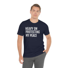 Load image into Gallery viewer, Protecting my Peace - Unisex Jersey Short Sleeve Tee - Professional Hoodrat