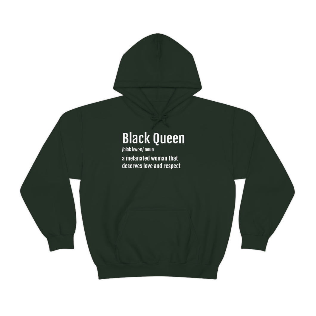 Black Queen- Unisex Heavy Blend™ Hooded Sweatshirt - Professional Hoodrat