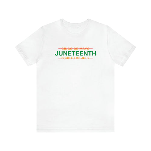 Juneteenth - Unisex Jersey Short Sleeve Tee - Professional Hoodrat
