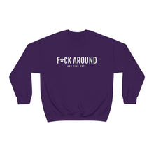 Load image into Gallery viewer, F*CK Around - Unisex Heavy Blend™ Crewneck Sweatshirt - Professional Hoodrat
