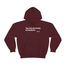 Load image into Gallery viewer, Thou Shall Not Overstep - Unisex Heavy Blend™ Hooded Sweatshirt - Professional Hoodrat
