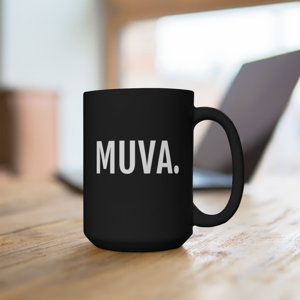 Muva - Black Mug 15oz - Professional Hoodrat