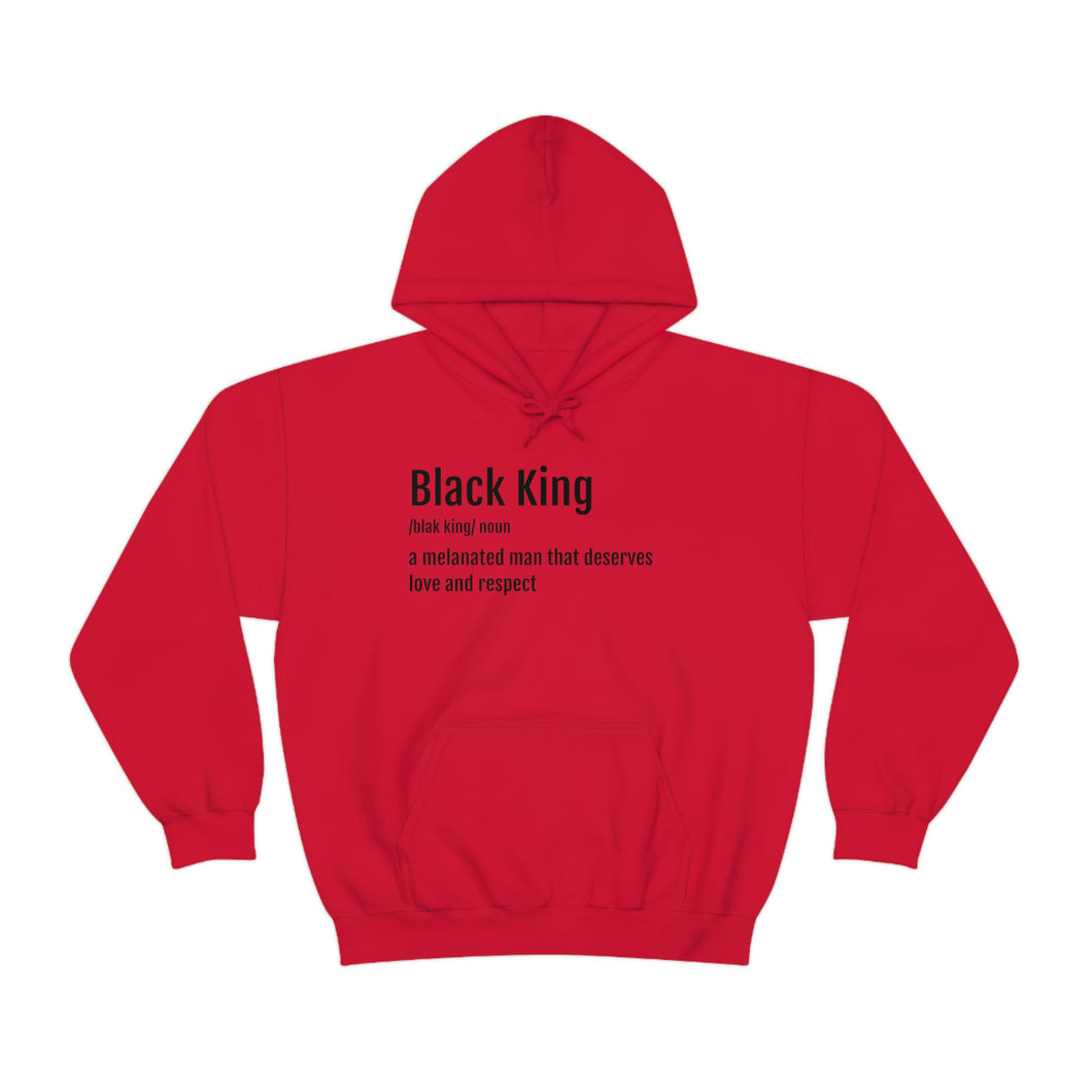 Black King - Unisex Heavy Blend™ Hooded Sweatshirt - Professional Hoodrat