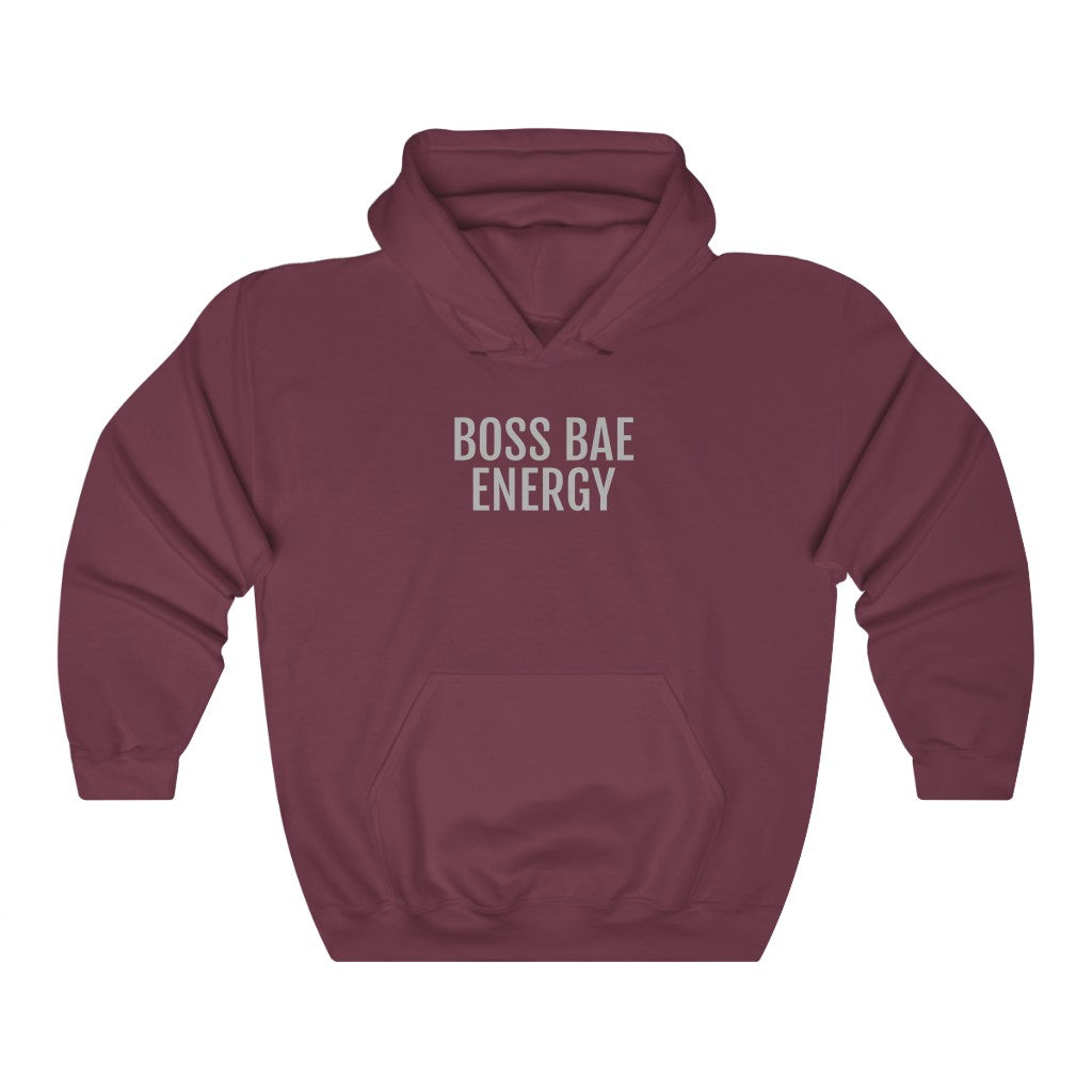 Boss Bae Energy - Unisex Heavy Blend™ Hooded Sweatshirt - Professional Hoodrat