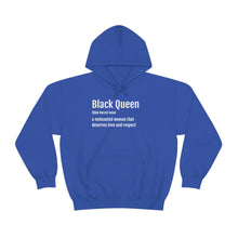 Load image into Gallery viewer, Black Queen- Unisex Heavy Blend™ Hooded Sweatshirt - Professional Hoodrat

