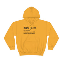 Load image into Gallery viewer, Black Queen- Unisex Heavy Blend™ Hooded Sweatshirt - Professional Hoodrat
