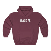 Load image into Gallery viewer, Black AF - Unisex Heavy Blend™ Hooded Sweatshirt - Professional Hoodrat

