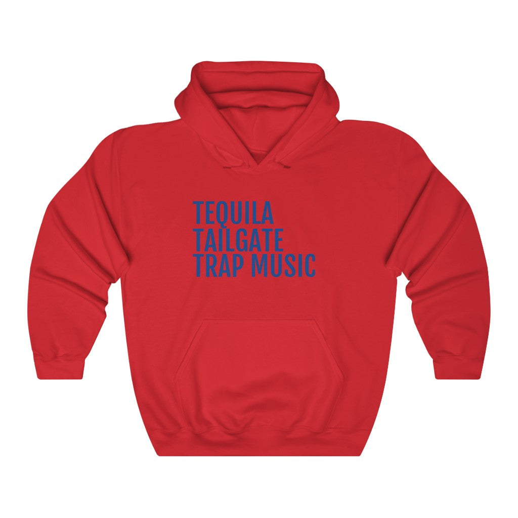 Tequila, Tailgate, Trap Music - Unisex Heavy Blend™ Hooded Sweatshirt - Professional Hoodrat