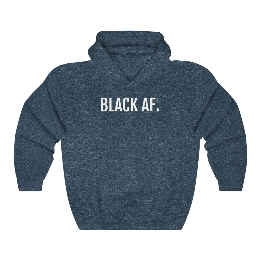 Black AF - Unisex Heavy Blend™ Hooded Sweatshirt - Professional Hoodrat