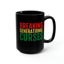 Load image into Gallery viewer, Breaking Generational Curses (BHM Edition) Black Mug, 15oz - Professional Hoodrat

