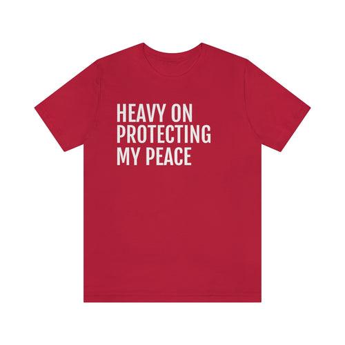 Protecting my Peace - Unisex Jersey Short Sleeve Tee - Professional Hoodrat